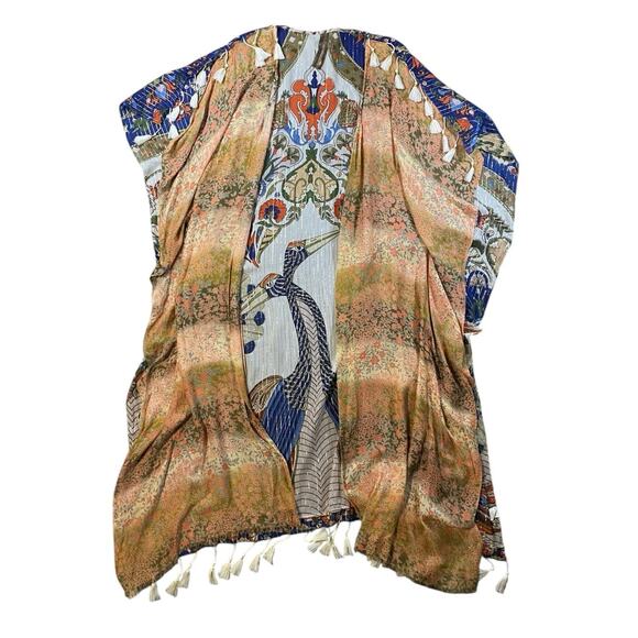 Aratta Silent Journey Ruana Fields of Happiness Kimono - OS - Picture 6 of 6